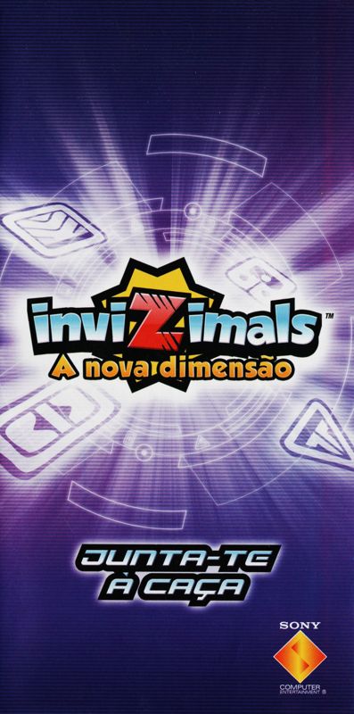 Manual for InviZimals: Shadow Zone (PSP): Front
