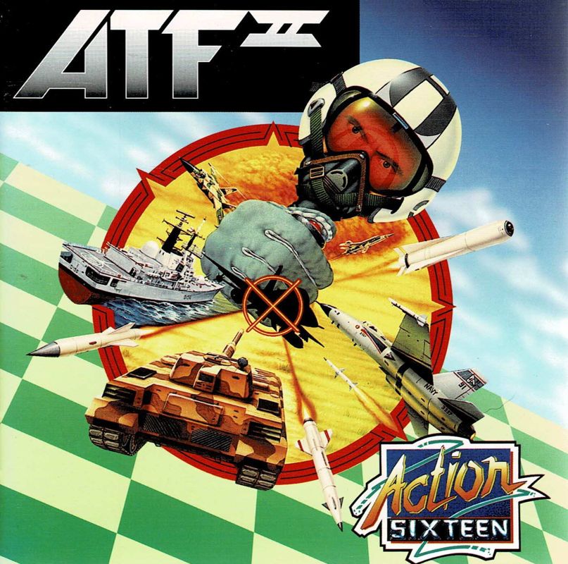 Front Cover for Airstrike USA (DOS) (Action Sixteen release)