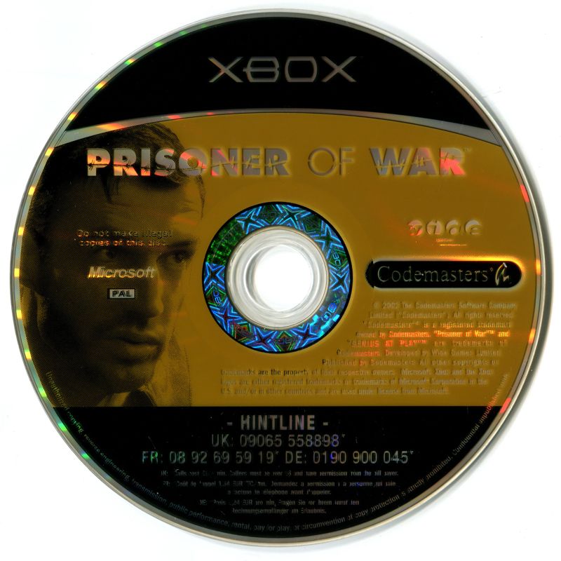 Media for Prisoner of War: World War II (Xbox)