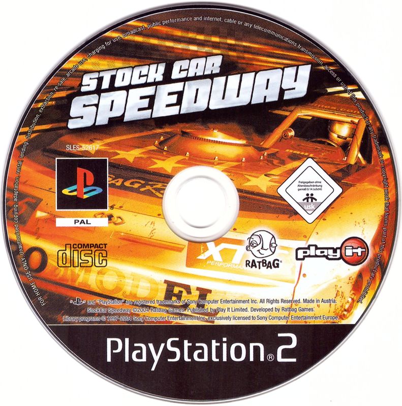 Media for Saturday Night Speedway (PlayStation 2) (Re-release by System 3)