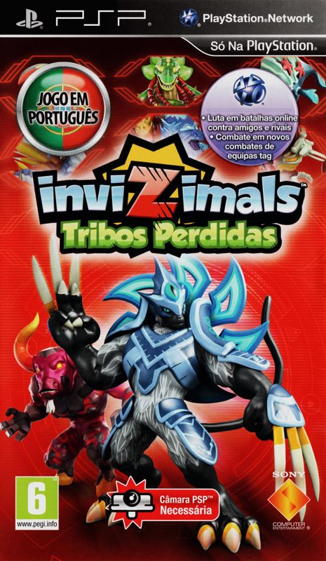 Front Cover for InviZimals: The Lost Tribes (PSP)