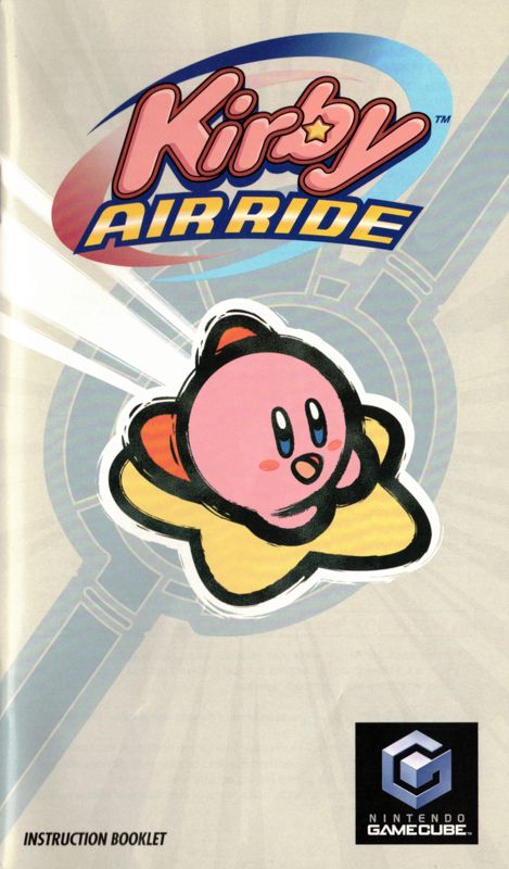 Manual for Kirby Air Ride (GameCube): Front