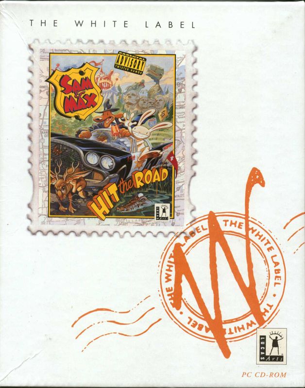 Front Cover for Sam & Max: Hit the Road (DOS) (White Label release)