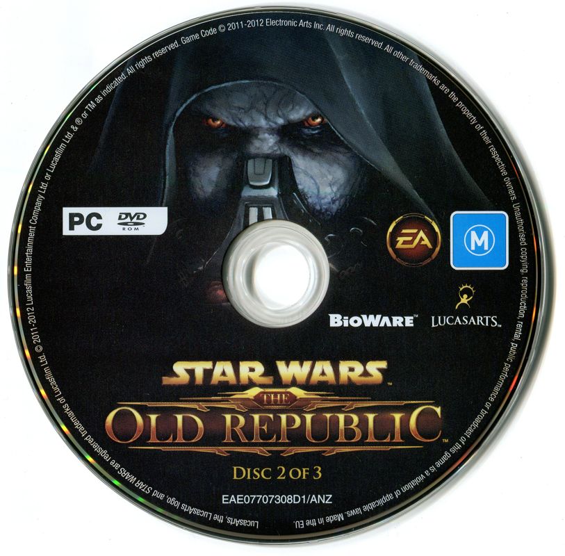 Star Wars: The Old Republic cover or packaging material - MobyGames