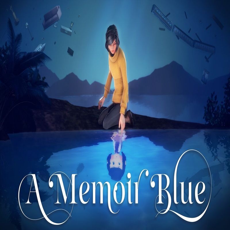 Front Cover for A Memoir Blue (PlayStation 4 and PlayStation 5) (download release)