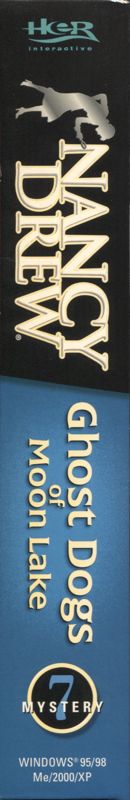 Spine/Sides for Nancy Drew: Ghost Dogs of Moon Lake (Windows): Left / Right