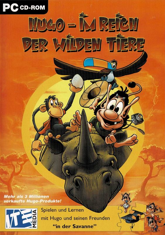 Front Cover for Hugo: Heroes of the Savannah (Windows) (Re-release)