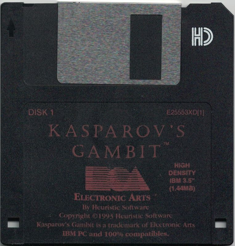Media for Kasparov's Gambit (DOS): Disk 1