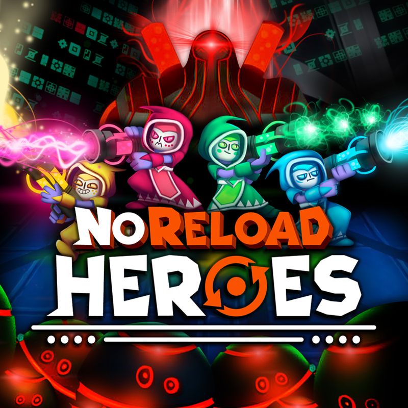 Front Cover for NoReload Heroes (Nintendo Switch) (download release)