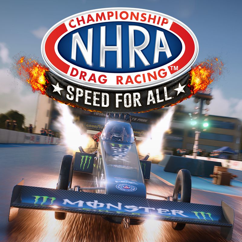 Front Cover for NHRA Championship Drag Racing: Speed for All (Nintendo Switch) (download release)