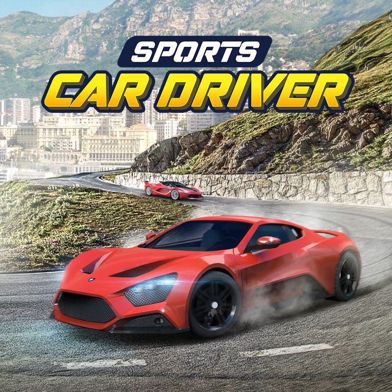 Sports Car Test Driver Monaco Trials cover or packaging material