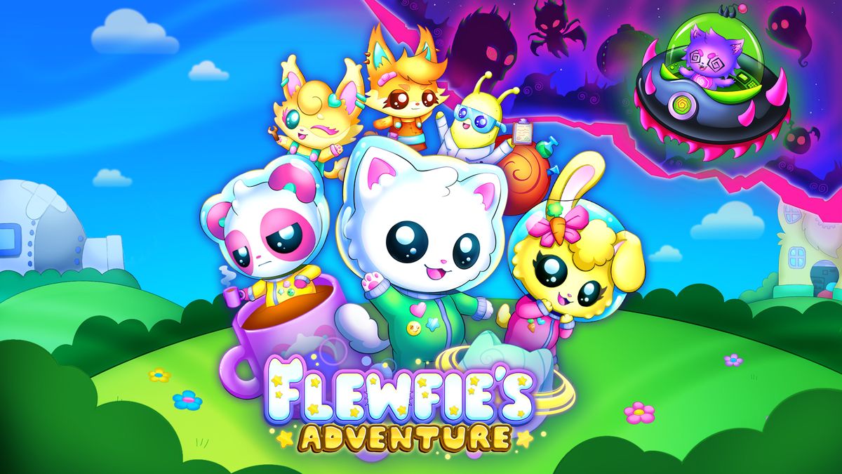 Front Cover for Flewfie's Adventure (Nintendo Switch) (download release)