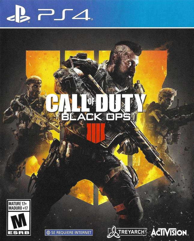 Front Cover for Call of Duty: Black Ops IIII (PlayStation 4)