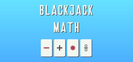 Front Cover for BlackJack Math (Macintosh and Windows) (Steam release)