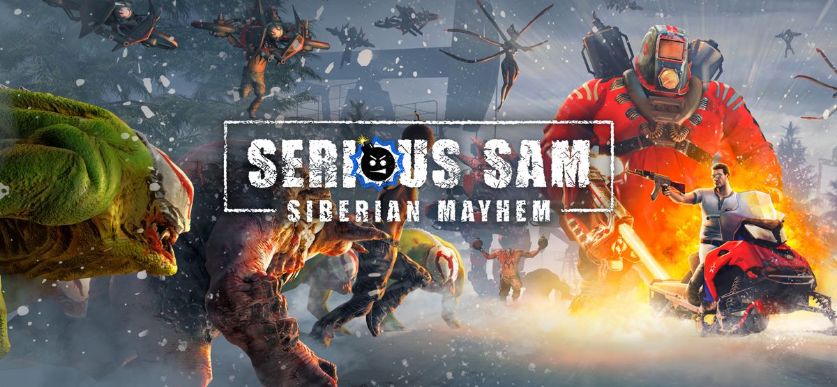 Front Cover for Serious Sam: Siberian Mayhem (Windows) (GOG.com release)