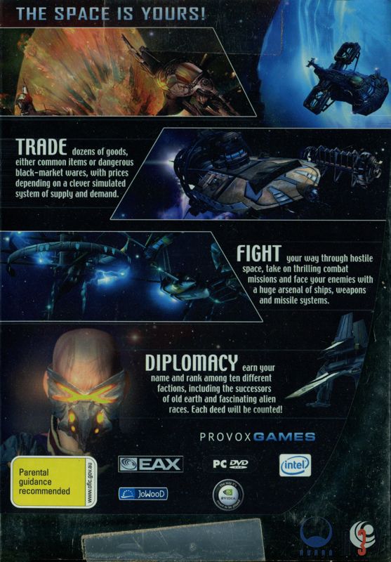 Back Cover for Spaceforce: Rogue Universe (Windows)