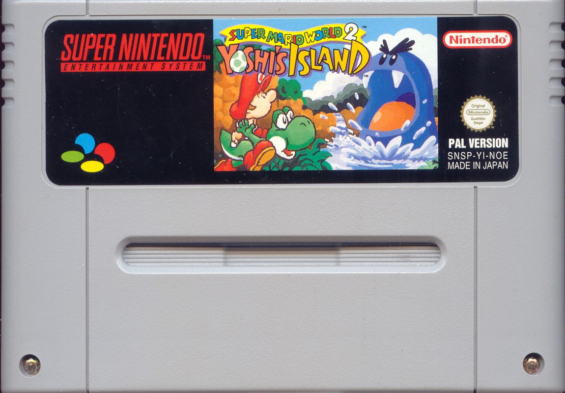 Media for Super Mario World 2: Yoshi's Island (SNES): Front