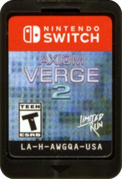 Media for Axiom Verge 2 (Nintendo Switch) (Limited Run Games release #123)