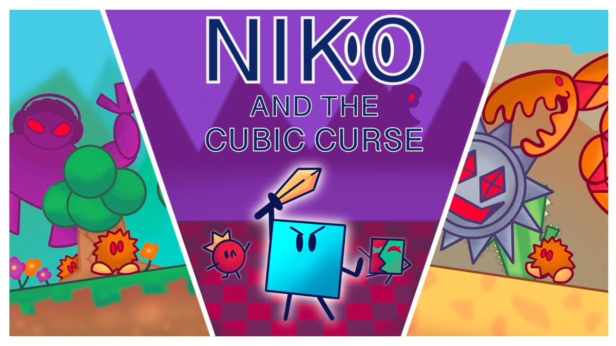 Front Cover for Niko and the Cubic Curse (Nintendo Switch) (download release)