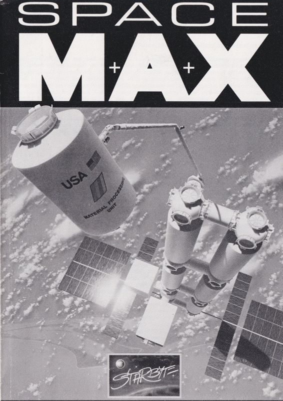 Manual for Space M+A+X (DOS) (3.5" floppy disk release)