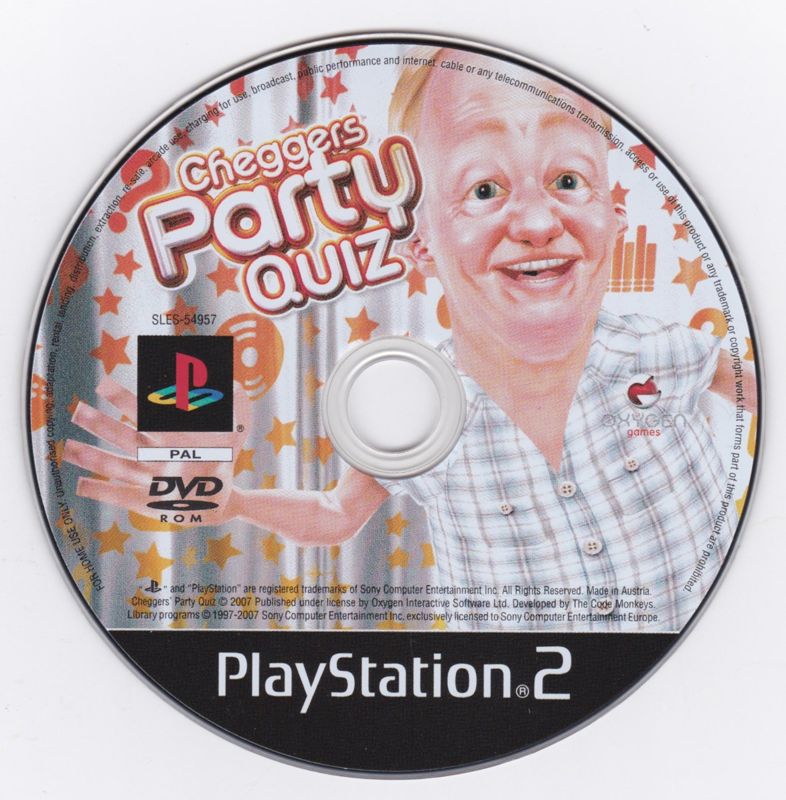 Media for Cheggers Party Quiz (PlayStation 2)