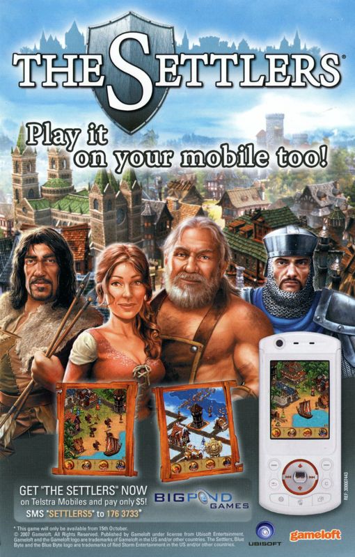 Advertisement for The Settlers: Rise of an Empire (Limited Edition) (Windows): Front