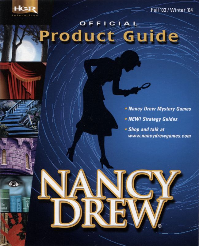 Advertisement for Nancy Drew: Danger on Deception Island (Windows): Product Guide - Front