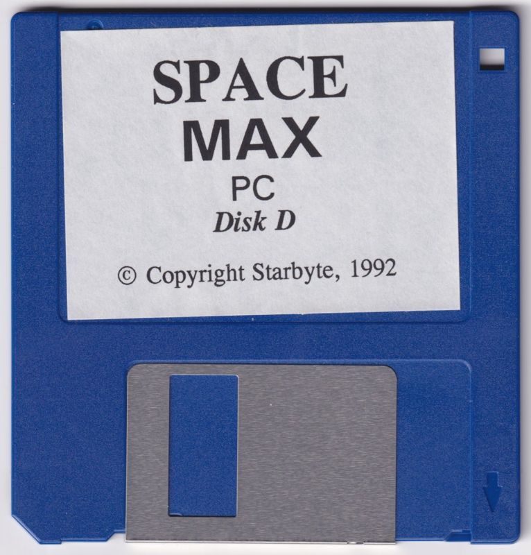 Media for Space M+A+X (DOS) (3.5" floppy disk release): Disk D