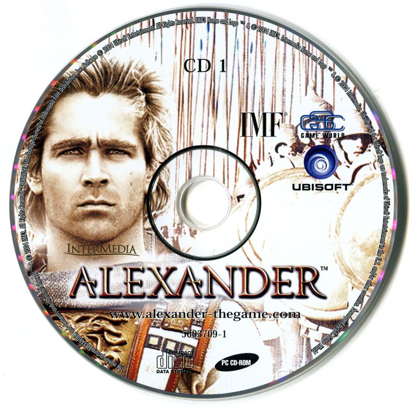 Media for Alexander (Windows): Disc 1