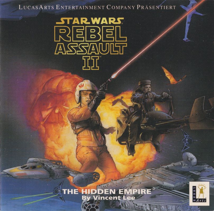 Other for Star Wars: Rebel Assault II - The Hidden Empire (DOS and Windows) (2nd German release (Complete German) - re-release): Jewel case front