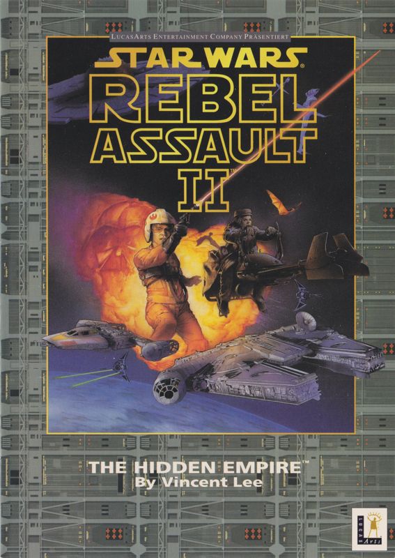 Manual for Star Wars: Rebel Assault II - The Hidden Empire (DOS and Windows) (2nd German release (Complete German) - re-release)