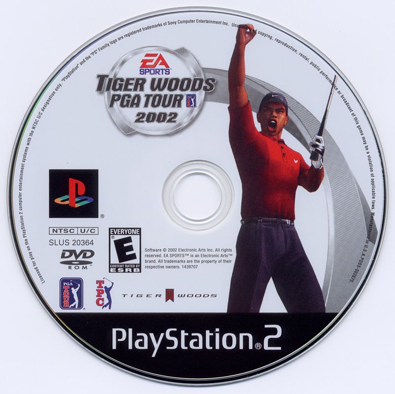 Tiger Woods PGA Tour 2002 cover or packaging material MobyGames