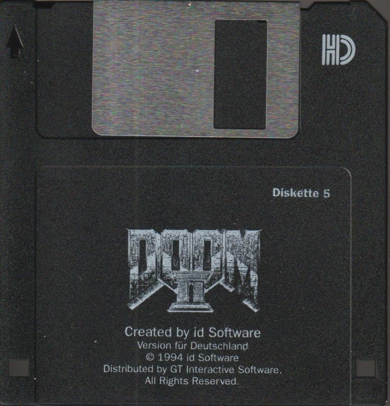 Media for Doom II (DOS) (3.5" floppy disk release): Disk 5