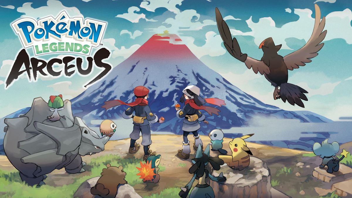 Front Cover for Pokémon Legends: Arceus (Nintendo Switch) (download release)