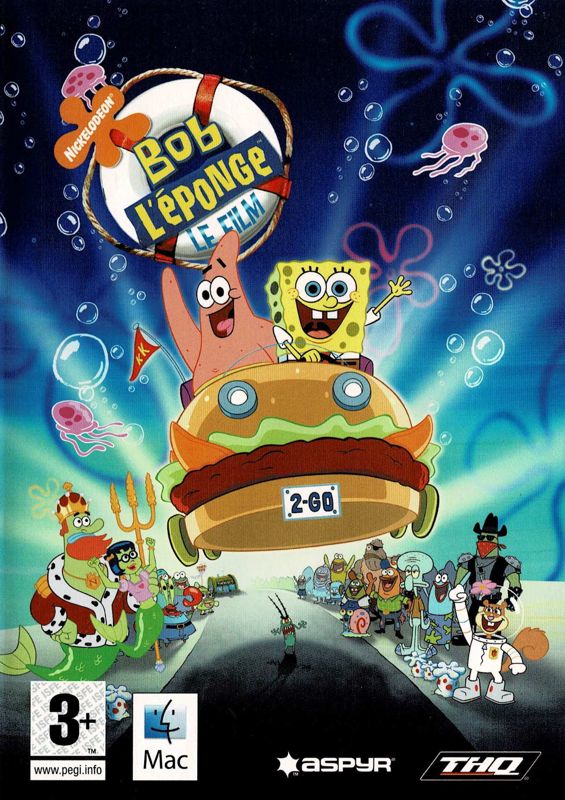 Front Cover for The SpongeBob SquarePants Movie (Macintosh)