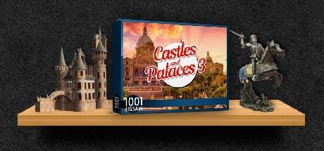 Front Cover for 1001 Jigsaw: Castles and Palaces 3 (Windows) (Steam release)