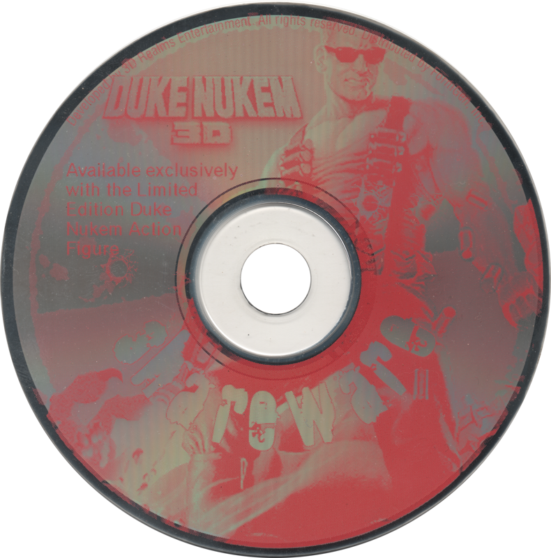 Media for Duke Nukem 3D (DOS) (Shareware version bundled with Limited Edition Duke Nukem action figure by ReSaurus)