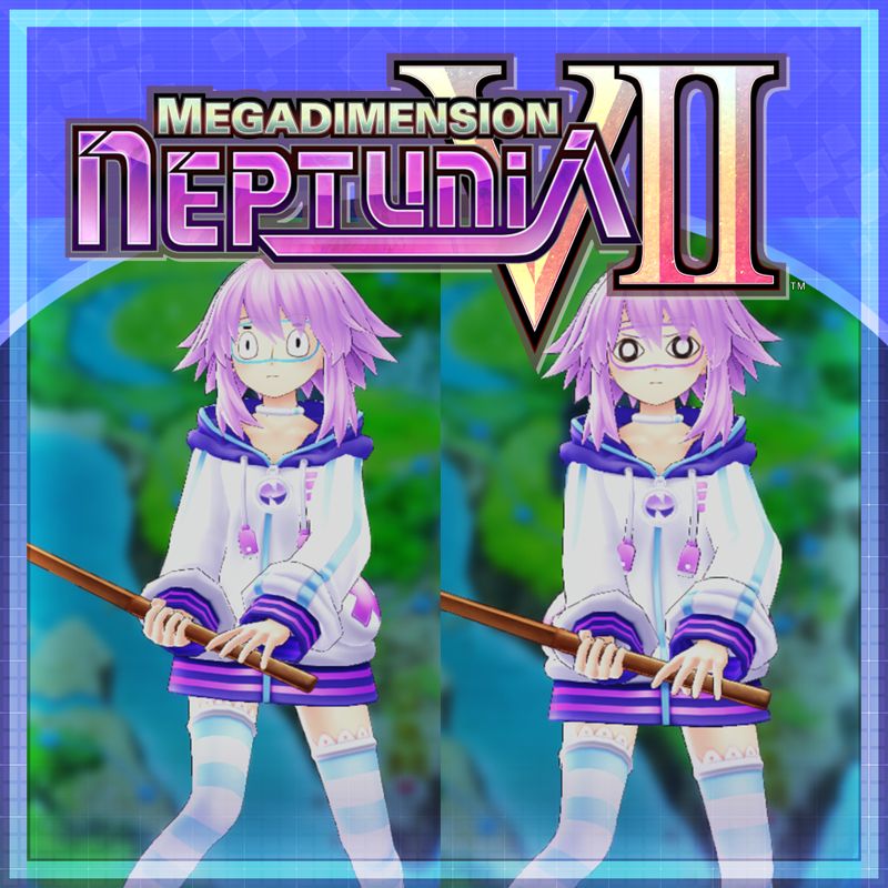 Front Cover for Megadimension Neptunia VII: Eye Mask Set (PlayStation 4) (download release)