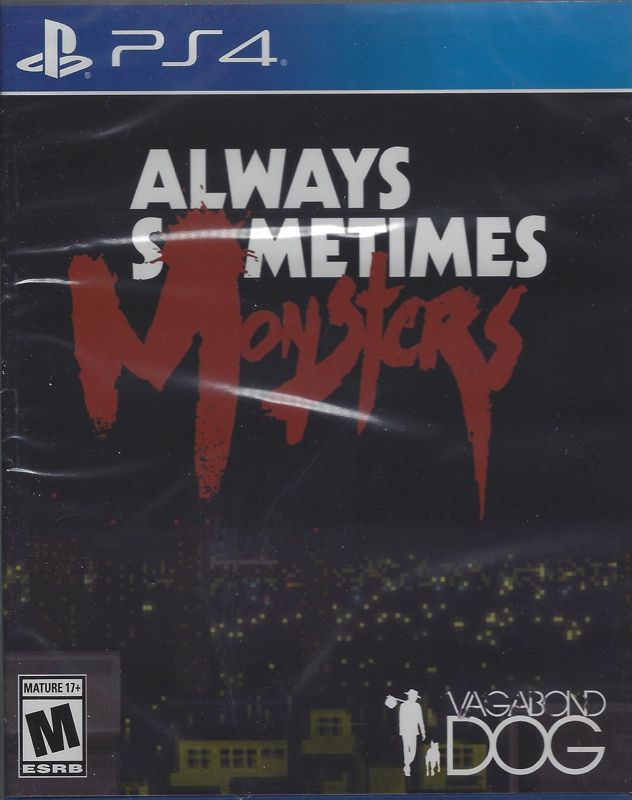 Front Cover for Always Sometimes Monsters (PlayStation 4) (Limited Run Games release)
