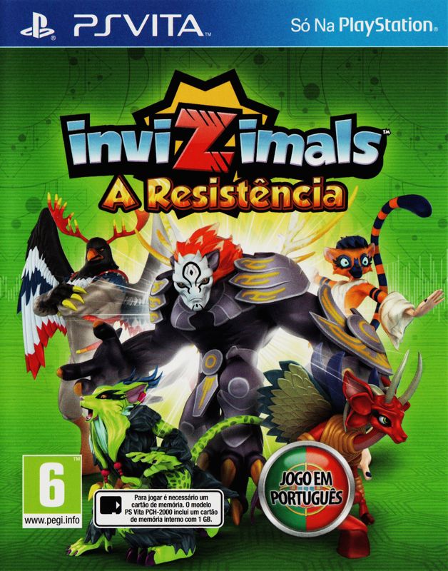 Front Cover for Invizimals: The Resistance (PS Vita)