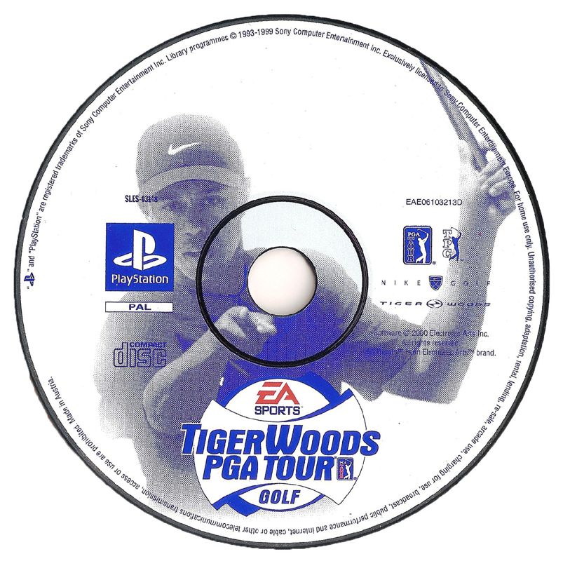 Media for Tiger Woods PGA Tour Golf (PlayStation)