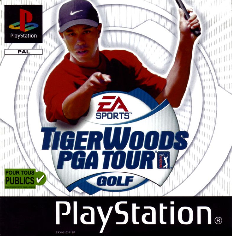 Front Cover for Tiger Woods PGA Tour Golf (PlayStation)