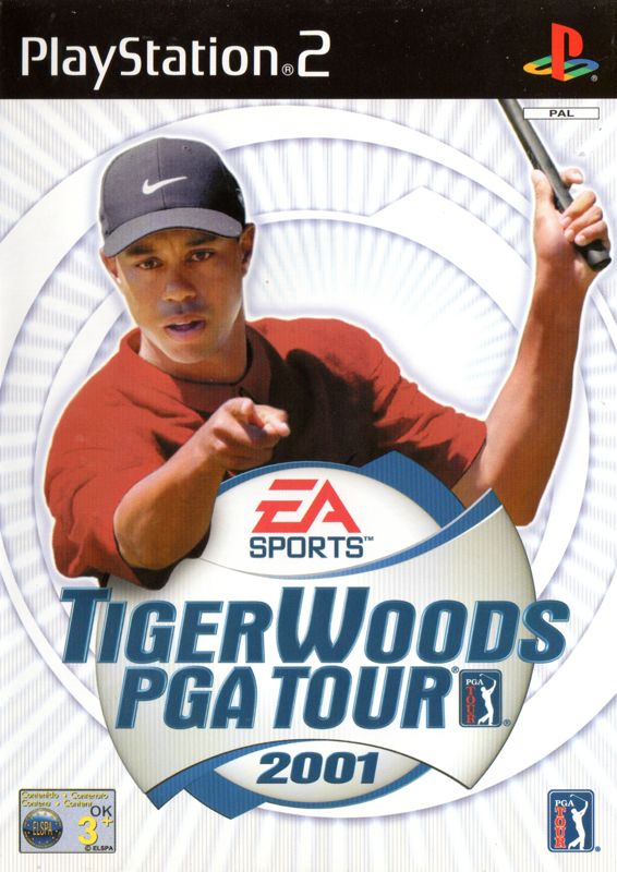 Tiger Woods PGA Tour 2001 cover or packaging material - MobyGames