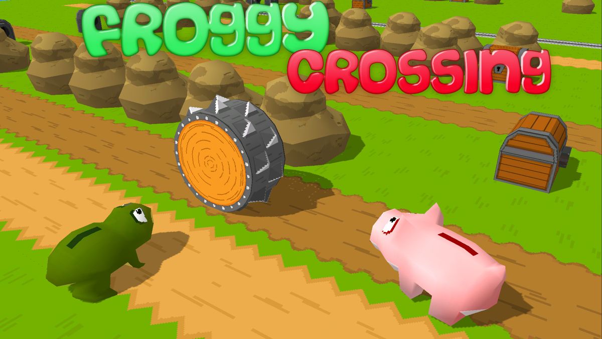 Front Cover for Froggy Crossing (Nintendo Switch) (download release)