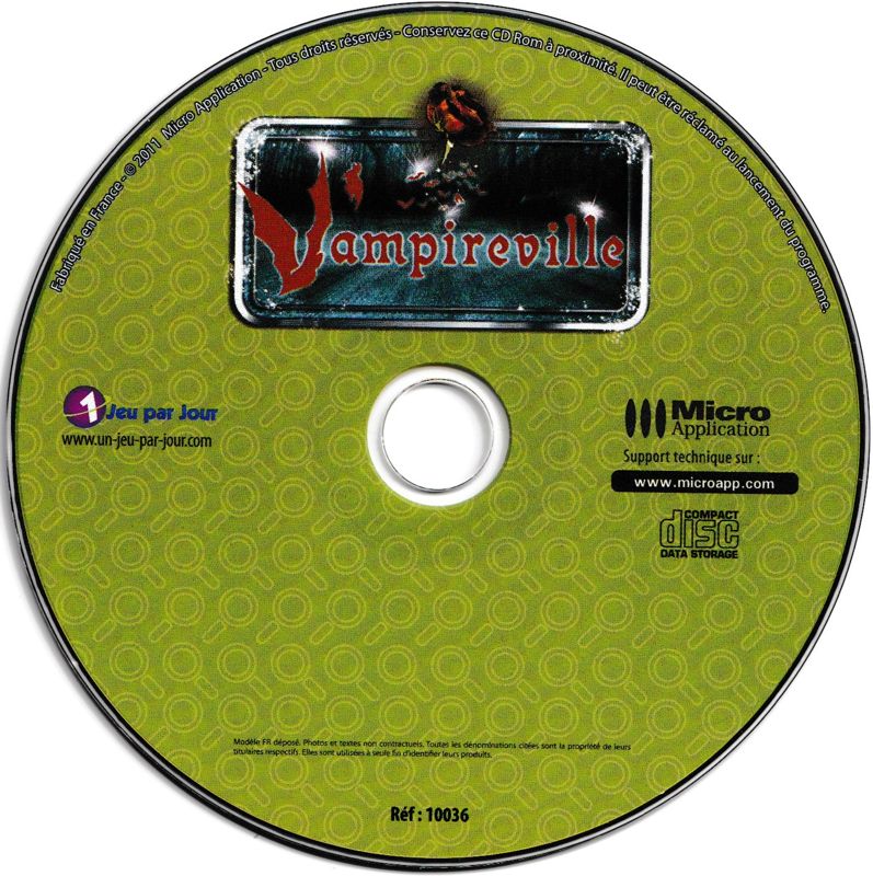 Media for Vampireville (Windows) ("Casual Classic" release (Micro Application 2011))