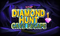 Front Cover for Diamond Hunt 1: Cave Escape (Browser) (Kongregate release)