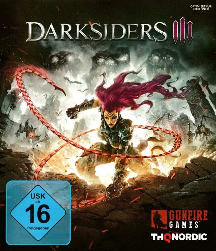 Front Cover for Darksiders III (Xbox One)