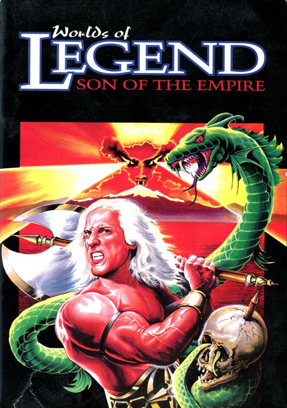 Manual for Worlds of Legend: Son of the Empire (Amiga) (Action Sixteen budget release): Front