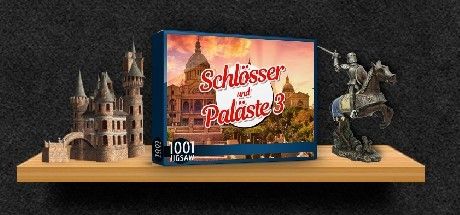 Front Cover for 1001 Jigsaw: Castles and Palaces 3 (Windows) (Steam release): German version