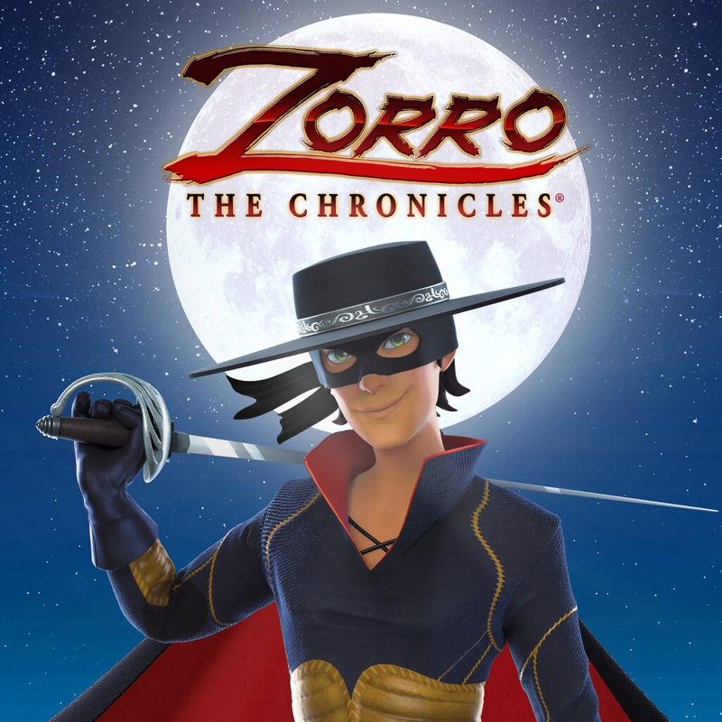 Front Cover for Zorro: The Chronicles (PlayStation 4 and PlayStation 5) (download release)